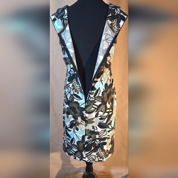 CONNECTED APPAREL Floral Sleeveless Midi Dress - Picture 5 of 7